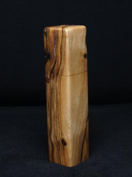 Preview: Pfeffermühle Holz Handarbeit Rinde Urig Walnuss - CP1801515