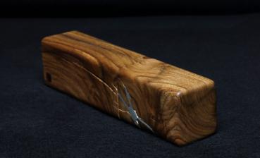 Preview: Pfeffermühle Holz Handarbeit Rinde Urig Walnuss - CP1801517