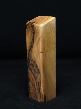 Preview: Pfeffermühle Holz Handarbeit Rinde Urig Walnuss - CP1801518