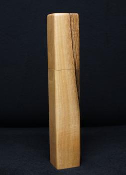 Preview: Pfeffermühle Holz Handarbeit Rinde Urig Walnuss - CP1801520