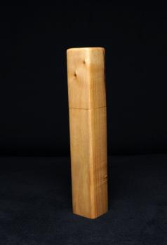 Preview: Pfeffermühle Holz Handarbeit Rinde Urig Walnuss - CP1801522