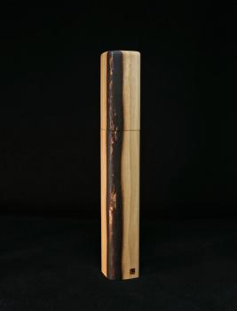 Pfeffermühle Holz Handarbeit Rinde Urig Walnuss - CP1801524