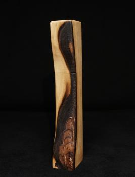 Pfeffermühle Holz Handarbeit Rinde Urig Walnuss - CP1801525