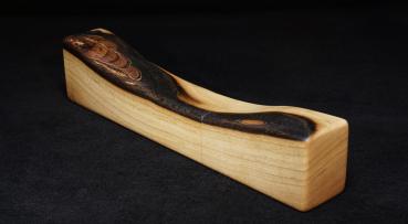 Preview: Pfeffermühle Holz Handarbeit Rinde Urig Walnuss - CP1801525