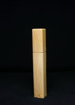 Preview: Pfeffermühle Holz Handarbeit Rinde Urig Walnuss - CP1801526