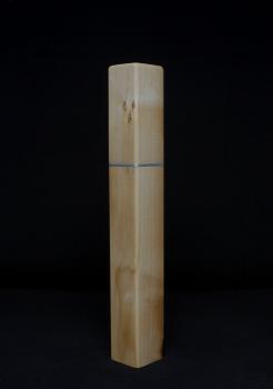 Preview: Pfeffermühle Holz Handarbeit Rinde Urig Walnuss - CP1801538