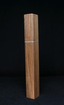 Preview: Pfeffermühle Holz Handarbeit Rinde Urig Walnuss - CP1801541