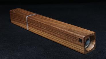 Pfeffermühle Holz Handarbeit Rinde Urig Walnuss - CP1801541