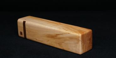 Preview: Pfeffermühle Holz Handarbeit Rinde Urig Apfel - CP1801545