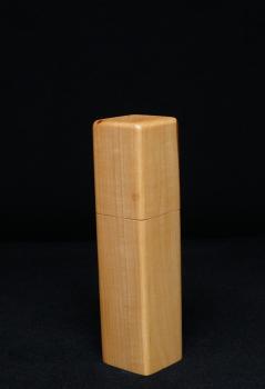 Preview: Pfeffermühle Holz Handarbeit Rinde Urig Apfel - CP1801546