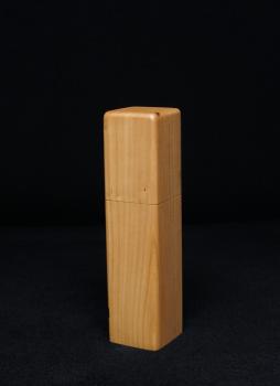 Preview: Pfeffermühle Holz Handarbeit Rinde Urig Apfel - CP1801546