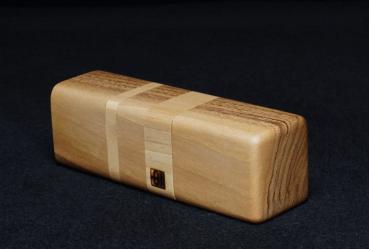 Preview: Pfeffermühle Holz Handarbeit Klein Urig Patchwork - CP1801548