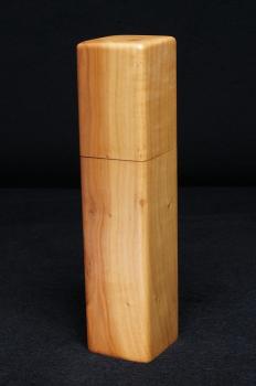 Preview: Pfeffermühle Holz Handarbeit Rinde Urig Apfel - CP1801568