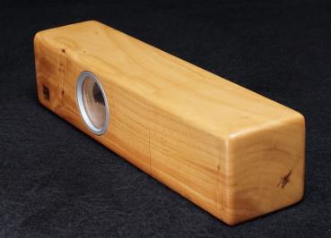 Preview: Pfeffermühle Holz Handarbeit Rinde Urig Apfel - CP1801568