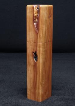 Preview: Pfeffermühle Holz Handarbeit Rinde Urig Apfel - CP1801571