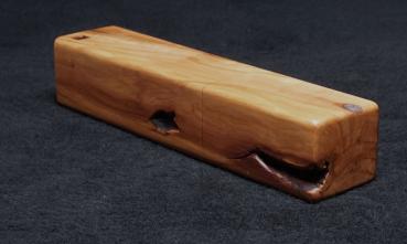 Preview: Pfeffermühle Holz Handarbeit Rinde Urig Apfel - CP1801571