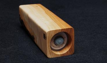 Pfeffermühle Holz Handarbeit Chilimühle Gewürze Apfel - CP1801584