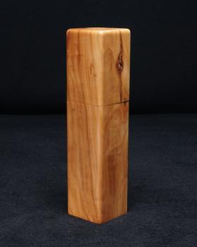 Preview: Pfeffermühle Holz Handarbeit Rinde Urig Apfel - CP1801585
