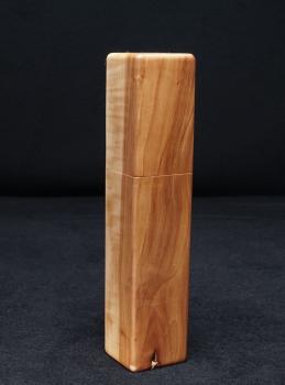 Preview: Pfeffermühle Holz Handarbeit Rinde Urig Apfel - CP1801586