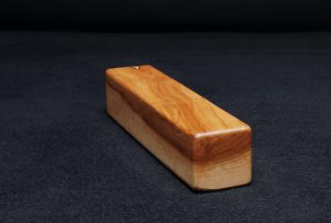 Preview: Pfeffermühle Holz Handarbeit Rinde Urig Apfel - CP1801586
