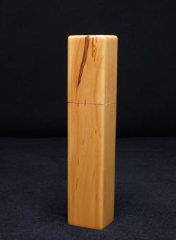 Preview: Pfeffermühle Holz Handarbeit Rinde Urig Apfel - CP1801588