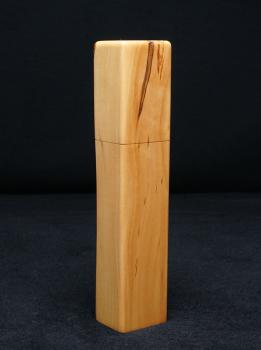 Preview: Pfeffermühle Holz Handarbeit Rinde Urig Apfel - CP1801588