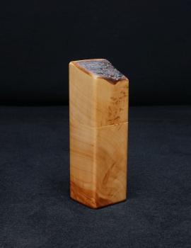 Preview: Pfeffermühle Holz Handarbeit Rinde Urig Apfel - CP1801589
