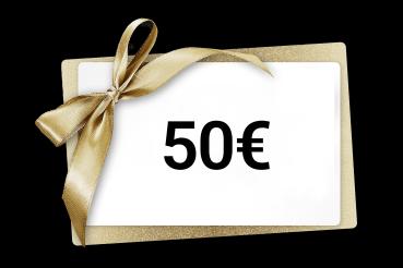 Geschenkgutschein 50 €