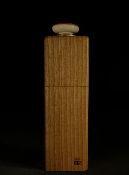 Pfeffermühle Holz Handarbeit Walnuss Urig Rinde - CP1801300