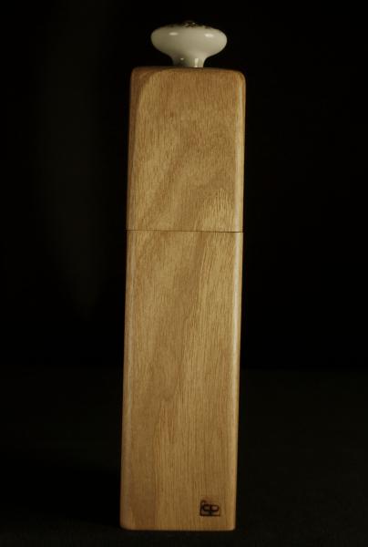 Pfeffermühle Holz Handarbeit Walnuss Urig Rinde - CP1801304