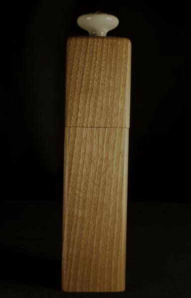 Pfeffermühle Holz Handarbeit Walnuss Urig Rinde - CP1801304