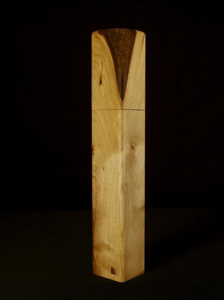 Pfeffermühle Holz Handarbeit Groß Rinde Walnuss - CP1801345