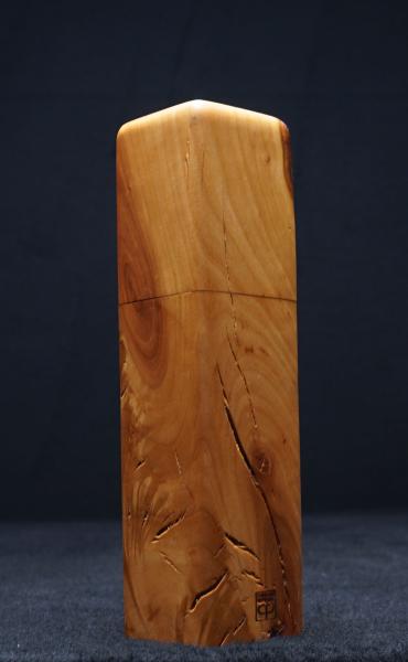 Pfeffermühle Holz Handarbeit Rinde Urig Apfel - CP1801375