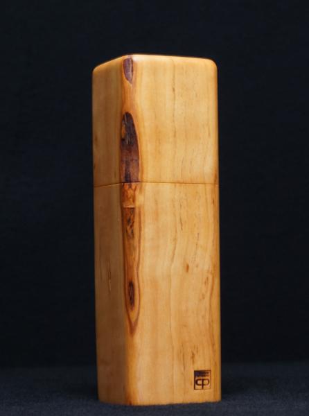 Pfeffermühle Holz Handarbeit Rinde Urig Apfel - CP1801380