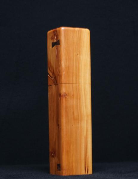 Pfeffermühle Holz Handarbeit Rinde Urig Apfel - CP1801383