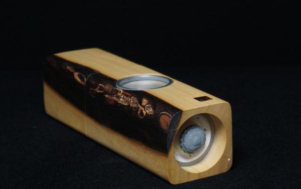 Pfeffermühle Holz Handarbeit Groß Rinde Walnuss - CP1801401