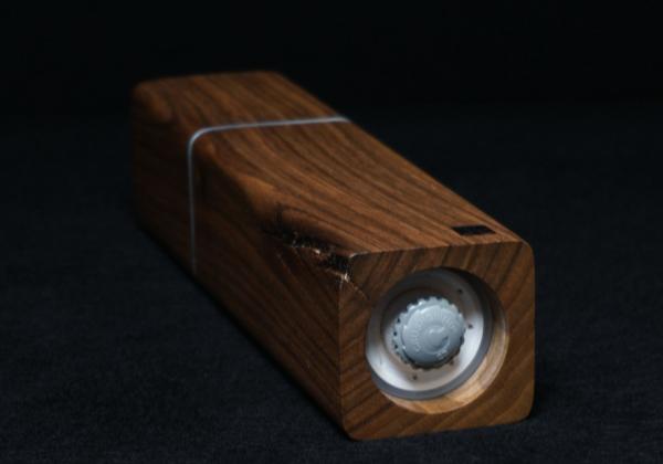 Pfeffermühle Holz Handarbeit Rinde Urig Walnuss - CP1801425