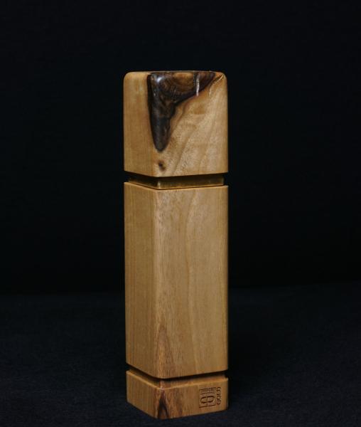 Pfeffermühle Holz Handarbeit Walnuss Urig Rinde - CP1801445