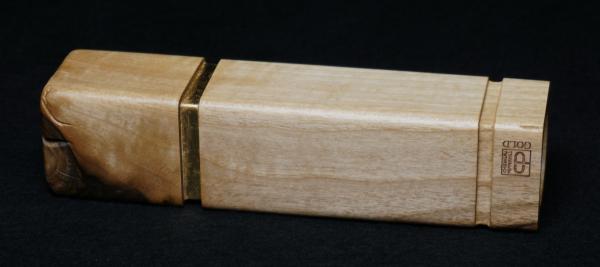 Pfeffermühle Holz Handarbeit Walnuss Urig Rinde - CP1801445