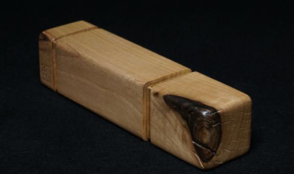 Pfeffermühle Holz Handarbeit Walnuss Urig Rinde - CP1801445