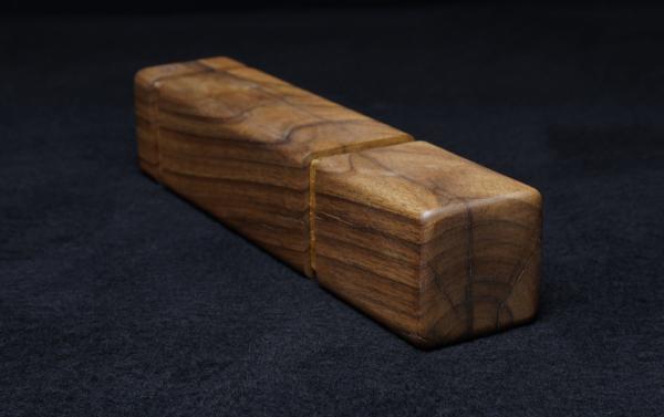 Pfeffermühle Holz Handarbeit Walnuss Gold Urig Rinde - CP1801451