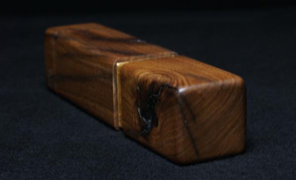 Pfeffermühle Holz Handarbeit Walnuss Gold Urig Rinde - CP1801452