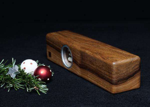 Pfeffermühle Holz Handarbeit Weihnachten Walnuss - CP1801457