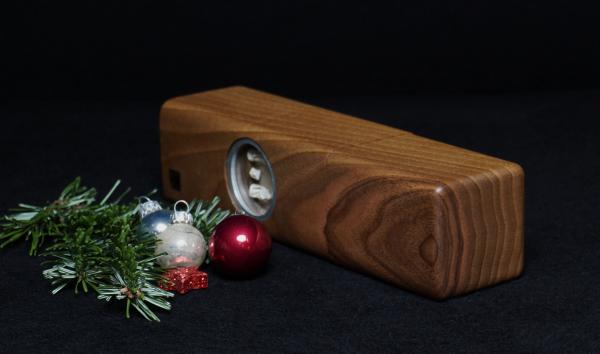 Pfeffermühle Holz Handarbeit Weihnachten Walnuss - CP1801459
