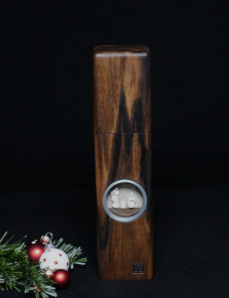 Pfeffermühle Holz Handarbeit Weihnachten Walnuss - CP1801460