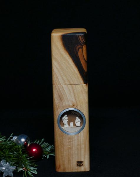 Pfeffermühle Holz Handarbeit Weihnachten Walnuss - CP1801462