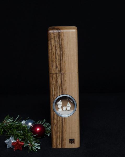 Pfeffermühle Holz Handarbeit Weihnachten Walnuss - CP1801463