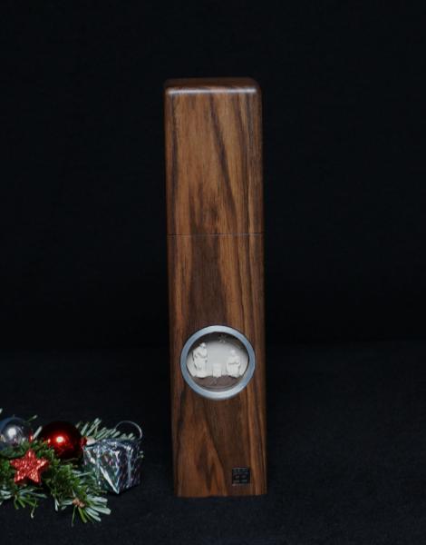 Pfeffermühle Holz Handarbeit Weihnachten Walnuss - CP1801467