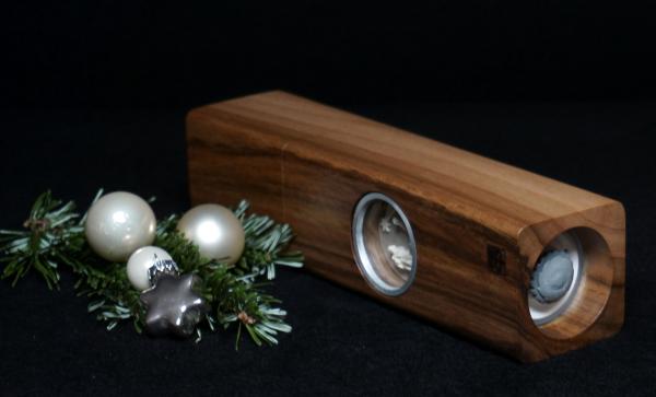 Pfeffermühle Holz Handarbeit Weihnachten Walnuss - CP1801468