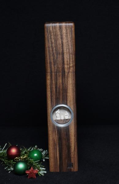 Pfeffermühle Holz Handarbeit Weihnachten Walnuss - CP1801469